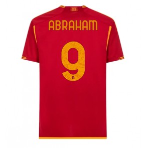 AS Roma Tammy Abraham #9 Domaci Dres 2023-24 Kratak Rukavima